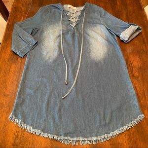 Women’s hope isabella Denim Dress - size 2XL